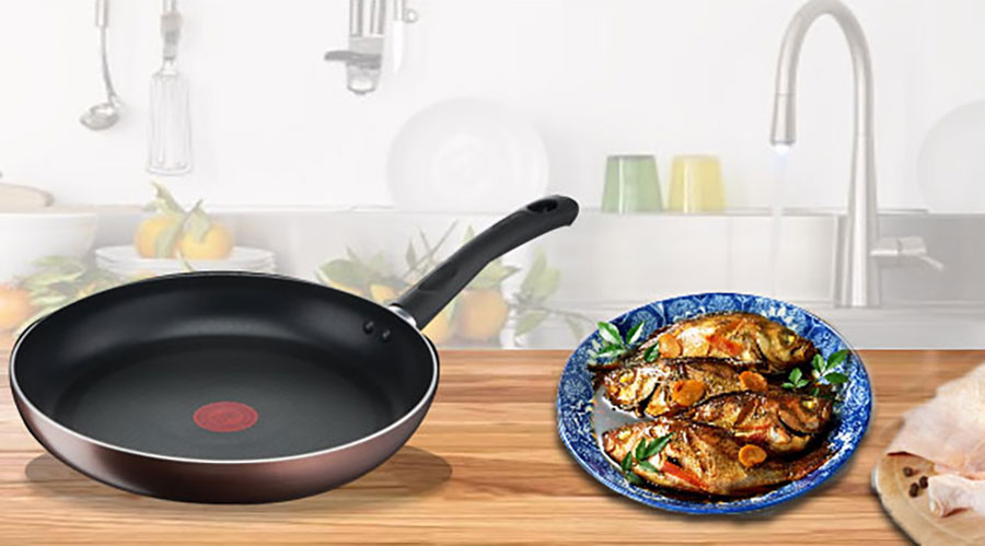 chảo tefal day by day thiết kế sang trọng